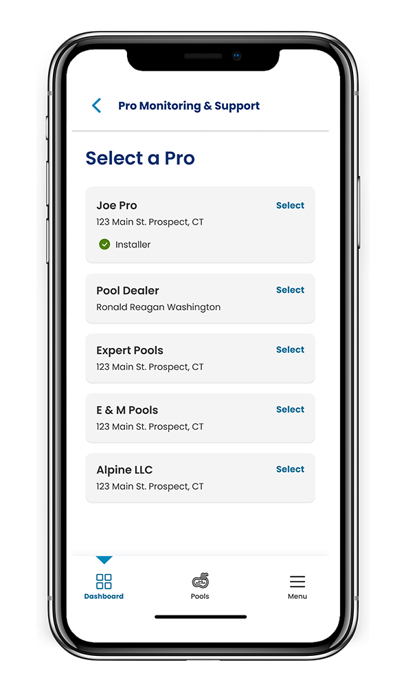 pentair pool select a pro