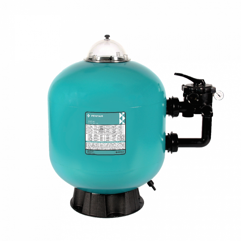 Pentair 155753 Ersatz-Sandfilter Für Triton II TR60 Pool & Spa – Seitliche Nabenmontage
